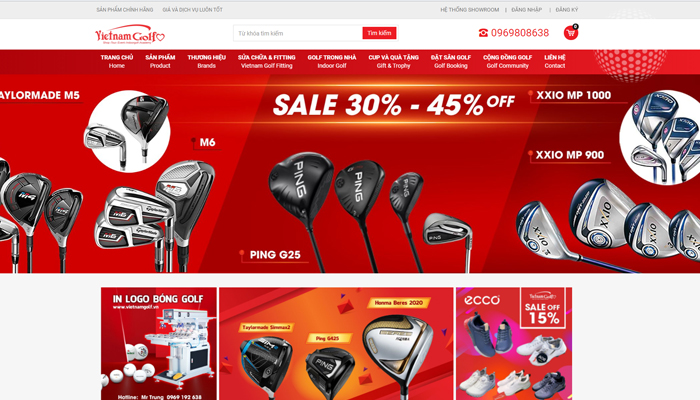 Công ty bán đồ chơi golf chính hãng - Vietnam Golf Shop