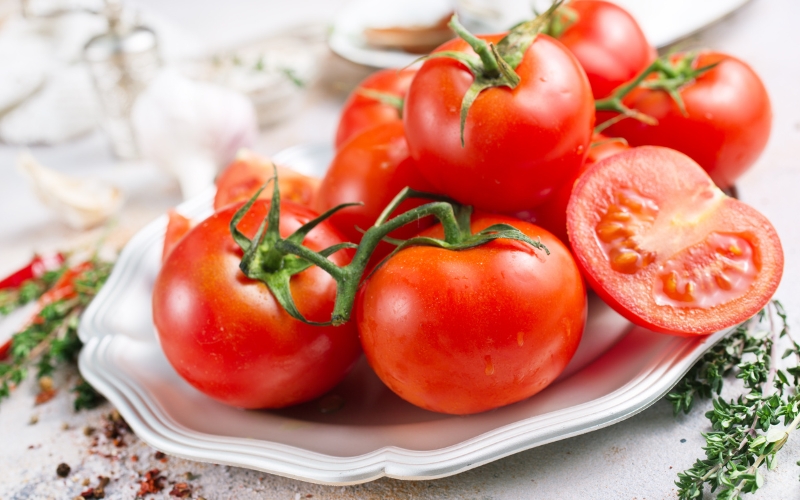 cà chua chứa nhiều vitamin