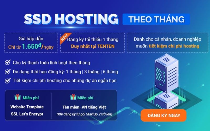 Dịch vụ hosting Tenten