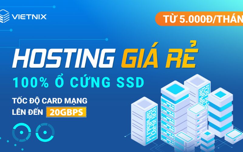 Dịch vụ hosting Vietnix