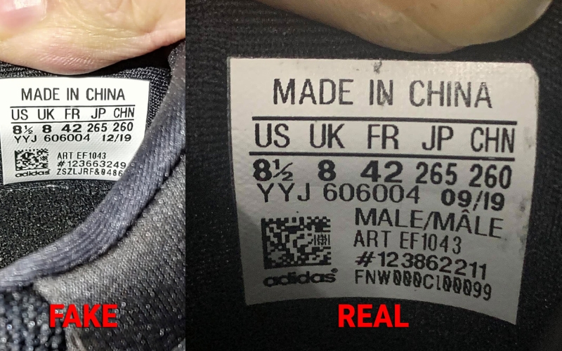 hướng dẫn kiểm tra giày adidas