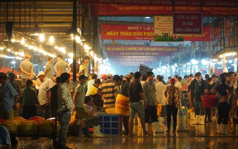 nhập sỉ qua chợ đầu mối