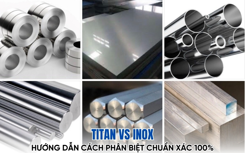 titan và inox