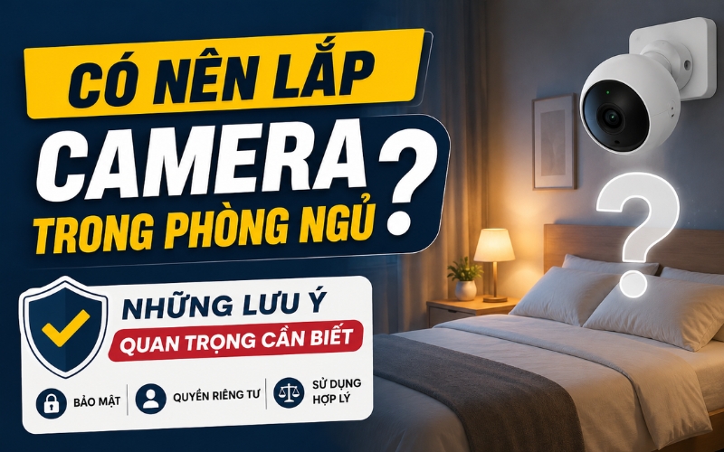 lắp camera trong phòng ngủ